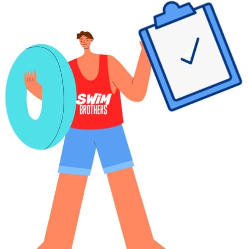 Certified swim instructor with a personalized lesson plan, representing private and inclusive swim lessons that come to your pool in York Region